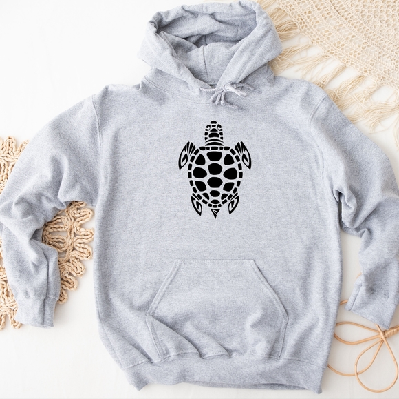 Turtle Hoodie, Sweatshirt - Picture 2 of 4